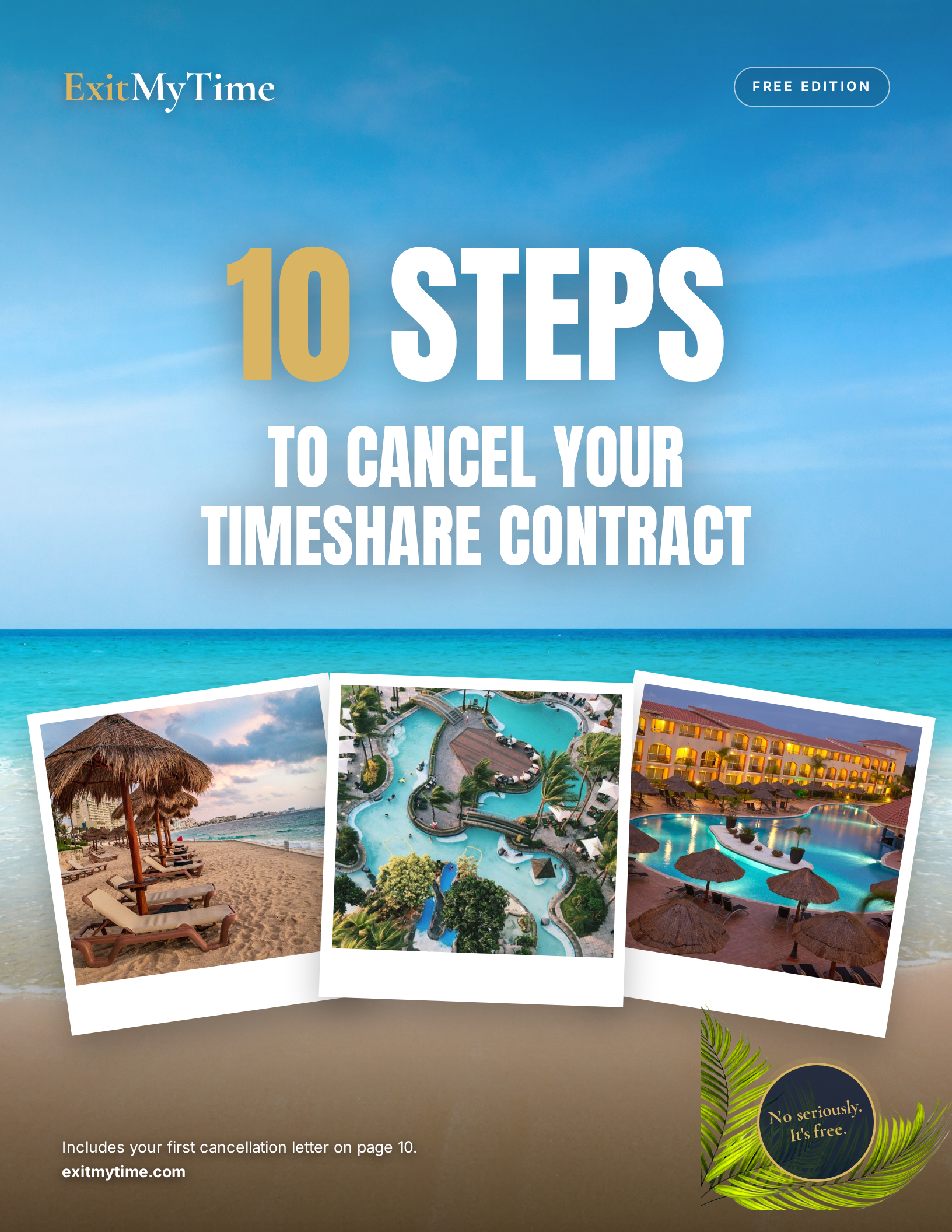 10 Steps to Cancel Your Timeshare — free e-book cover